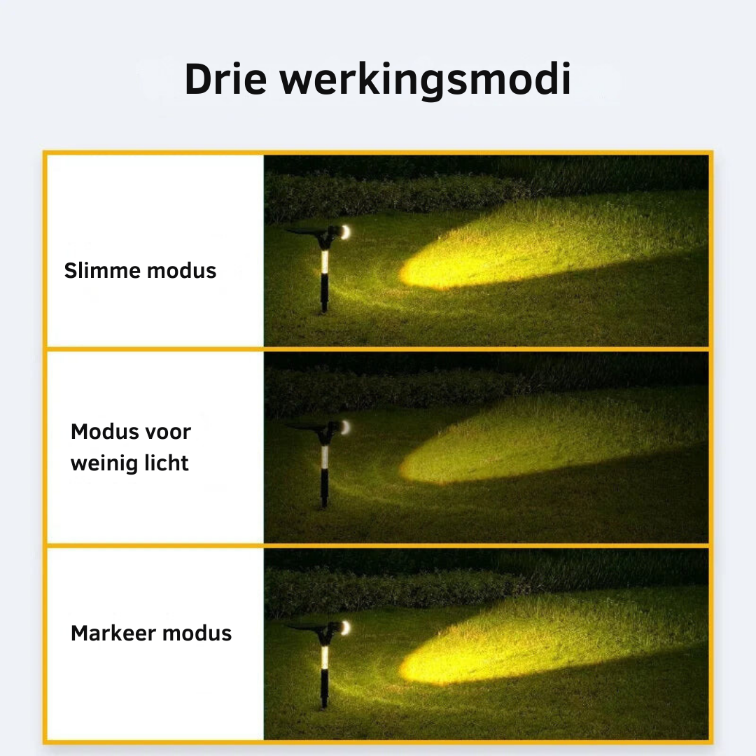 SolarGlow™ | De duurzaamste tuinverlichting - 3 Pack