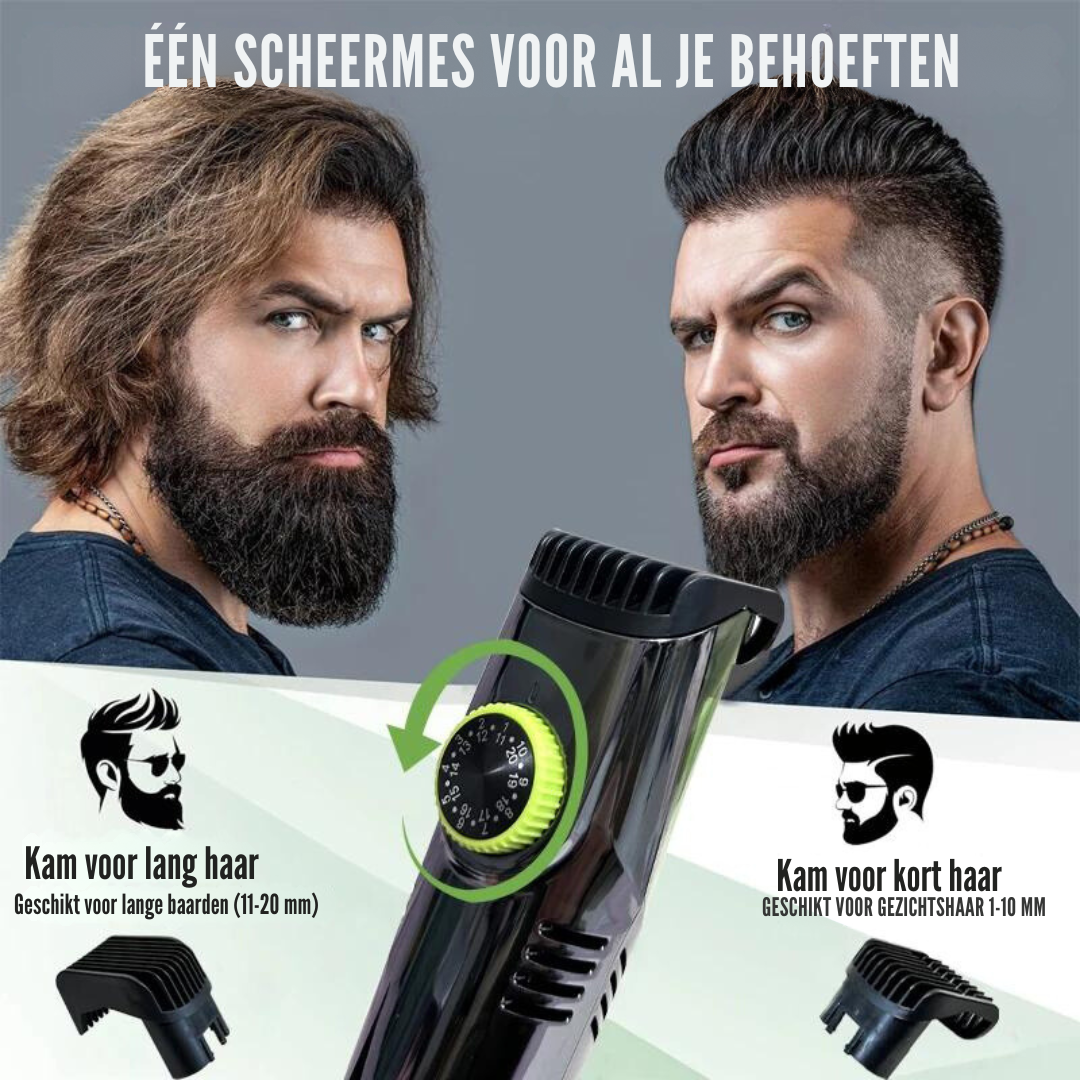 BeardVac™ | De meest effectieve scheerapparaat!